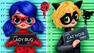 Ladybug and Cat Noir Became Criminals? 28 LOL OMG DIYs