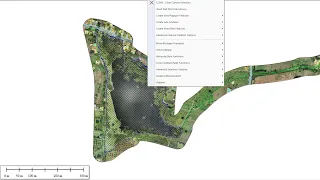 Drone Survey - Lake & Supply canal Orthophoto and Topographic Map