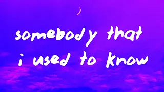 Gotye - Somebody That I Used To Know (Lyrics) (feat. Kimbra)