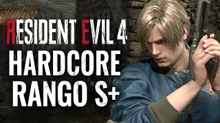 CONSIGUE RANGO S+ HARDCORE RESIDENT EVIL 4 REMAKE 2023