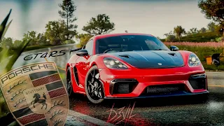 FLAT 6 POWER || Porsche 718 Cayman gt4 rs FH5 Edit