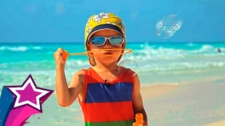 Мыльные Пузыри на Берегу Карибского Моря Супер Развлечение Для Детей и Максима Soap Bubbles игры