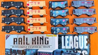 H0 Scale Rail King Train Set | Unboxing and Short Run