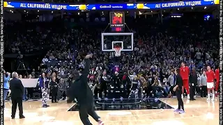 Kings Fan WON $10,000 for making a Half-Court Shot 🔥