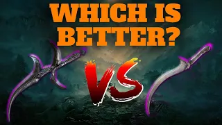 Black Knife or Blade Of Calling? Weapon Comparisons- ELDEN RING