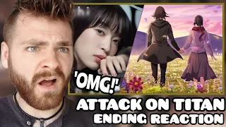 First Time Reacting to ATTACK ON TITAN Endings | Ai Higuchi - "Akuma no Ko" | New Anime Fan!