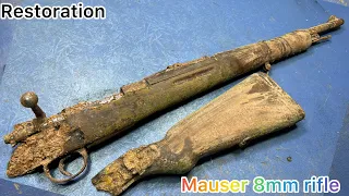 8MM rifle Restoration  Mauser M48 YugoslaIvan restoration gun restoration