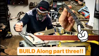 GCK Build ALONG part 3!! Surface grinding and BEVELS!!!