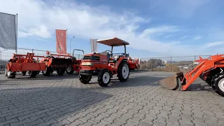 Відео огляд на японський міні трактор Kubota GT-3 | Totus Traktor