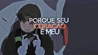 FUTOSHI E KOKORO | BARÕES DA PISADINHA - NUNCA VAI SER EU 🎵 | ANIME EDIT |