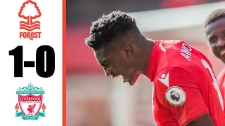 Nottingham Forest Vs Liverpool 1-0 Goal & Match Highlights English Premier League 2022HD