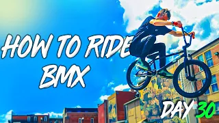 How To ride BMX - BMX for Beginners!