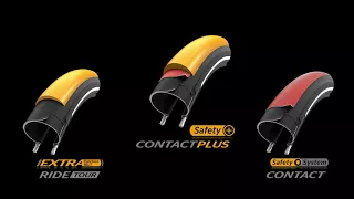 Continental CONTACT Plus, CONTACT & RIDE Tour tyre construction