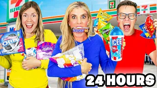 Eating 7-11 Food ONLY for a Day!