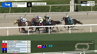 Gulfstream Park Carrera 6 - 7 de Enero 2023