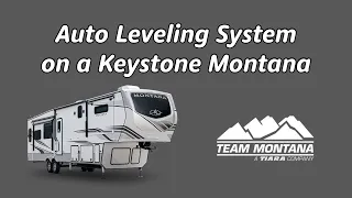 Lippert Auto Level System Tutorial on a Keystone Montana