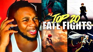 Best Fights EVER! Top 20 Fate Series Fights Reaction! *AMAZING*