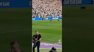 Singing Grace at Celtic Park with 60,000 Fans