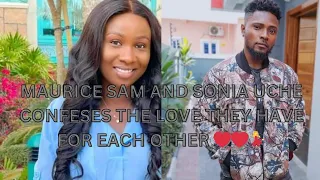 Maurice Sam and Sonia uche confesses the love they have for each other ❤️❤️(@JennyJeoTv )