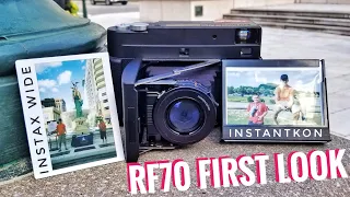 First Look: Instantkon RF70, Fully Manual Instax Wide Camera