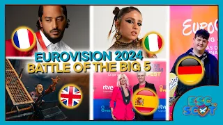 Eurovision 2024: Battle of the Big 5 🇫🇷🇮🇹🇩🇪🇪🇸🇬🇧