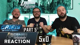 Legends of Tomorrow 5x0 "Crisis on Infinite Earths, Part 5" Reaction | Legends of Podcasting