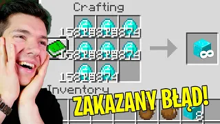 WYKORZYSTAŁEM NAJWIĘKSZY BŁĄD MINECRAFT 1.17 ABY SIĘ WZBOGACIĆ! *Nieskończoność Diaxów!*