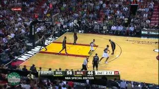 Rajon Rondo Highlights vs.Miami Heat 4/10/2012 - 18 points, 15 assists [HD]