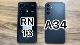 Xiaomi Redmi Note 13 vs Samsung Galaxy A34