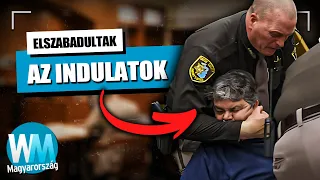 Top 10 megdöbbentő bíróságon történt incidens, amit kamerák rögzítettek