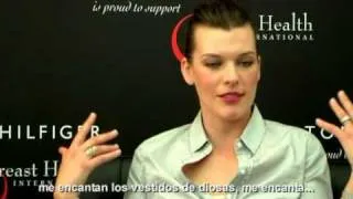 Milla Jovovich. Found for Living