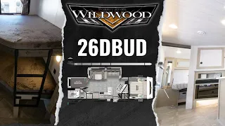 Tour the 2023 Wildwood 26DBUD Travel Trailer (RV)