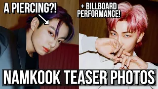 IS THAT A PIERCING?! | BTS BUTTER TEASER PHOTO 2 [Jungkook & RM] REACTION | BBMAs COMEBACK STAGE!