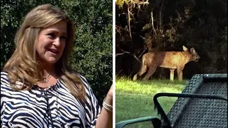 Woman Calls For Help After Spotting Strange Animal In Her Yard, But Nobody Expected To Find This