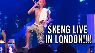 SKENG LIVE IN LONDON! SEPT 2023!!! RAJAH WILD AND SKEETE SUPPORTING!!!! (Great View) Vlog!
