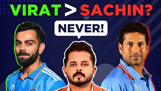 Sreesanth explains why Sachin Tendulkar was better than Virat Kohli (Even In ODIs)