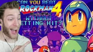 THAT LOOKS EASY!! Reacting to "Can You Beat Rockman 4 Without Getting Hit?" by Gamechamp3000