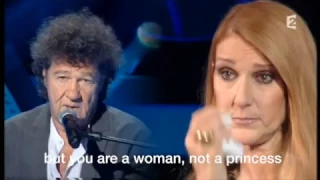 CELINE DION sings Robert Charlebois ORDINAIRE (translated in English).