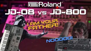 Roland JD-08 vs JD-800 - How identical are they really?