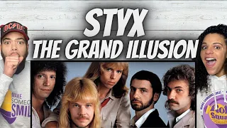 WOW!| FIRST TIME HEARING Styx -  The Grand Illusion REACTION