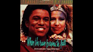 When the Rain Begins to Fall JERMAINE JACKSON & PIA ZADORA - 1984 - HQ - Synthpop USA