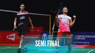 Kento Momota came back to win against Viktor Axelsen by 10 points - CRAZY MATCH 😱