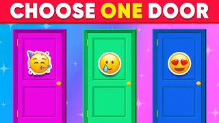 Choose One Door 🚪 2 GOOD and 1 BAD | Don't Choose The Wrong Door 🥵 Monkey Quiz