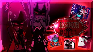 Overlords (—Vox & Valentino) react to The Vees 😈 / 1/2 / Hazbin Hotel RV / Read the description plz!