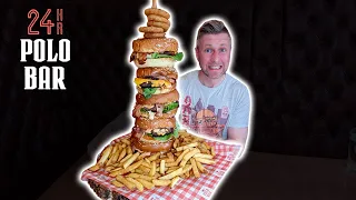 TALLEST BURGER TOWER IN THE UK! REDEMPTION? NEW RECORD? Beating @esttikSP ? Polo Bar London