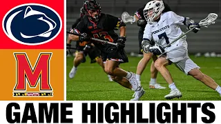 #2 Maryland vs #3 Penn State Lacrosse Highlights - Semifinal | 2024 College Lacrosse