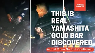 Actual Video Yamashita Gold Bar Discovered In Philippines