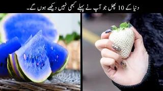 10 Fruits You Never Seen Before Urdu | دنیا کے ایسے پھل جو آپ نے پہلے نہیں دیکھے ہوں گے | Haider Tv