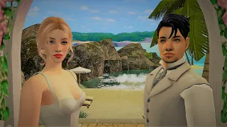 👰Райская свадьба🌴Семейка Пэпер⛱️Sims2#36