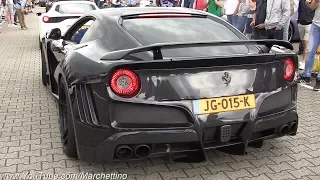 INSANELY LOUD Ferrari F12 Novitec N-Largo S F1 V12 Sound!!